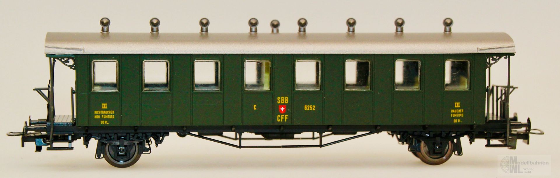 Liliput 269 50 - Liliput - Personenwagen SBB 6252 H0/GL